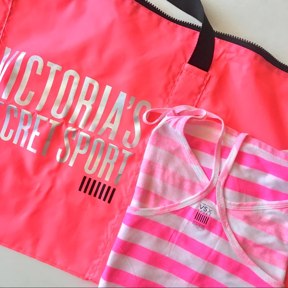 New Victoria's Secret Sport Bag & VSX Workout Tank